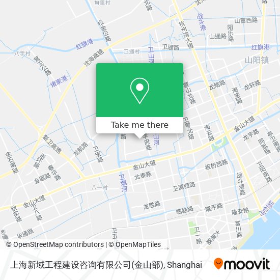 上海新域工程建设咨询有限公司(金山部) map