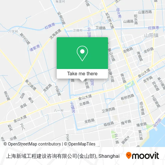 上海新域工程建设咨询有限公司(金山部) map
