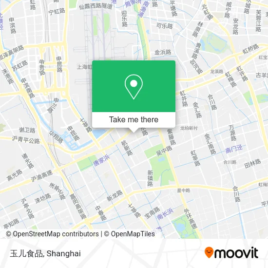 玉儿食品 map