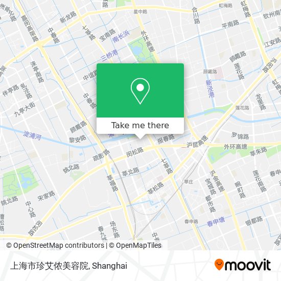 上海市珍艾侬美容院 map