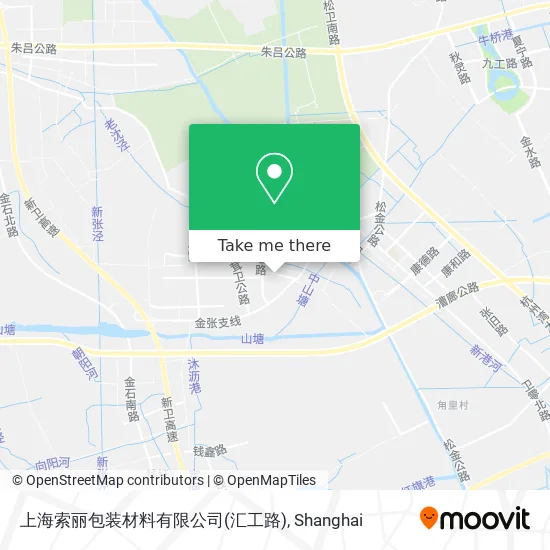 上海索丽包装材料有限公司(汇工路) map