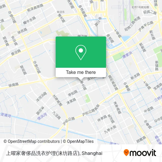 上曜家奢侈品洗衣护理(涞坊路店) map