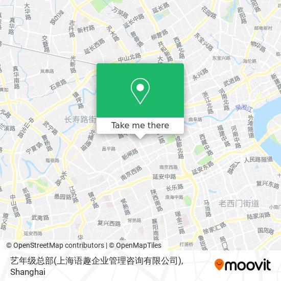 艺年级总部(上海语趣企业管理咨询有限公司) map