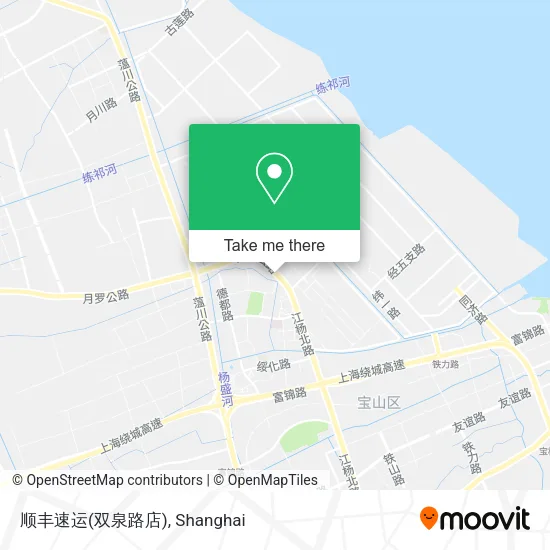 顺丰速运(双泉路店) map