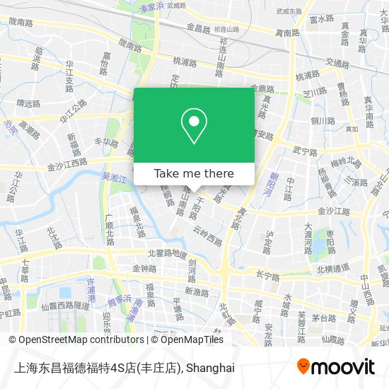 上海东昌福德福特4S店(丰庄店) map