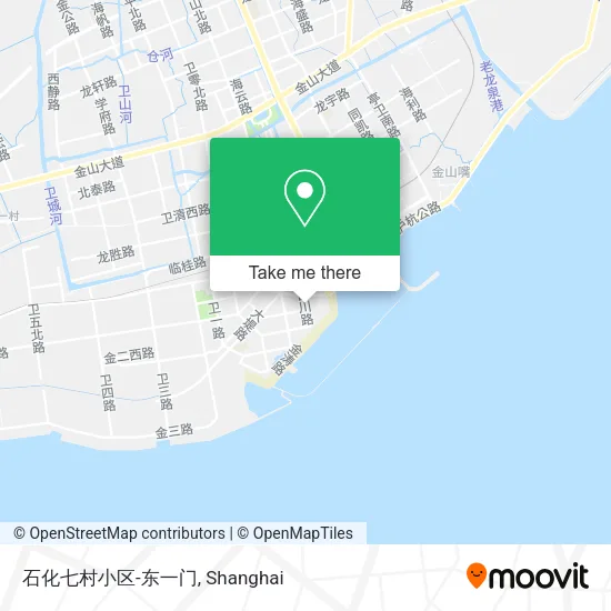 石化七村小区-东一门 map
