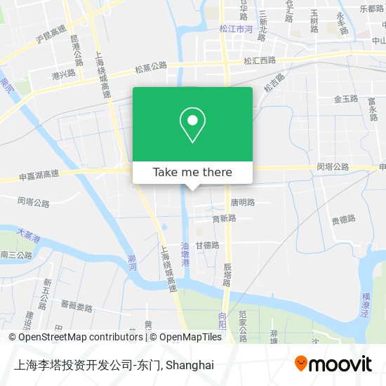 上海李塔投资开发公司-东门 map