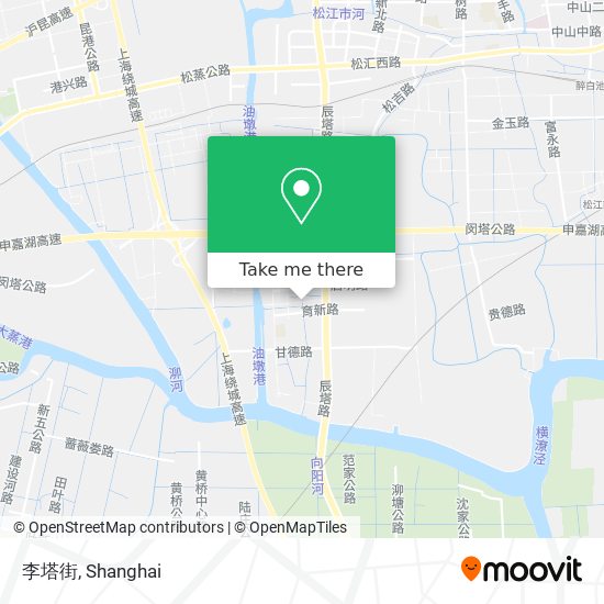李塔街 map