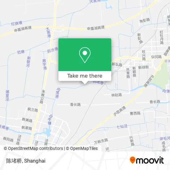 陈堵桥 map