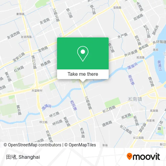 田堵 map