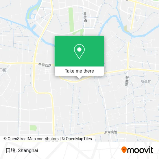 田堵 map