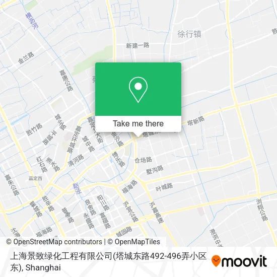 上海景致绿化工程有限公司(塔城东路492-496弄小区东) map