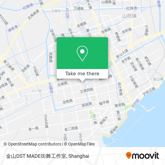 金山DST MADE街舞工作室 map