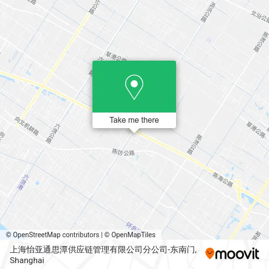 上海怡亚通思潭供应链管理有限公司分公司-东南门 map