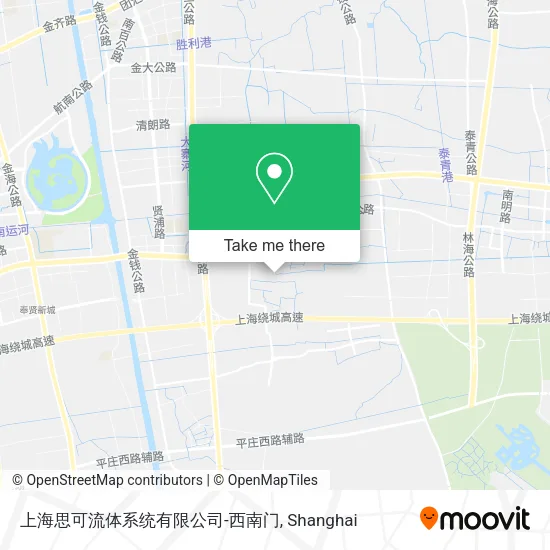 上海思可流体系统有限公司-西南门 map