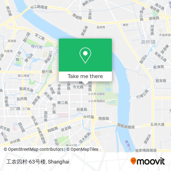 工农四村-63号楼 map