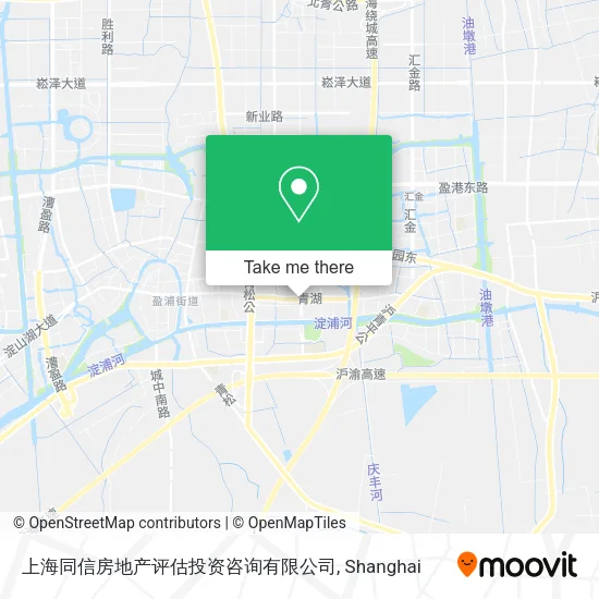 上海同信房地产评估投资咨询有限公司 map