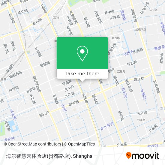 海尔智慧云体验店(贵都路店) map