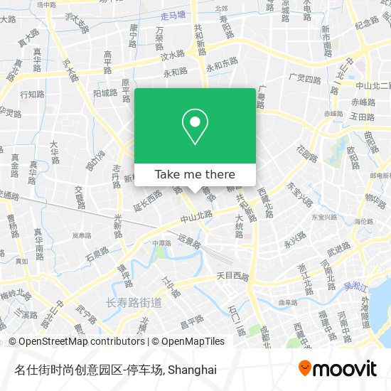 名仕街时尚创意园区-停车场 map