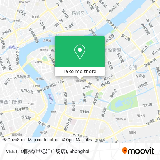 VEETTO眼镜(世纪汇广场店) map
