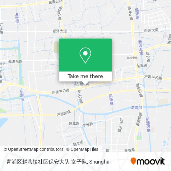 青浦区赵巷镇社区保安大队-女子队 map