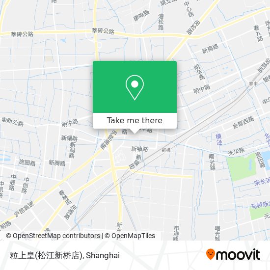 粒上皇(松江新桥店) map