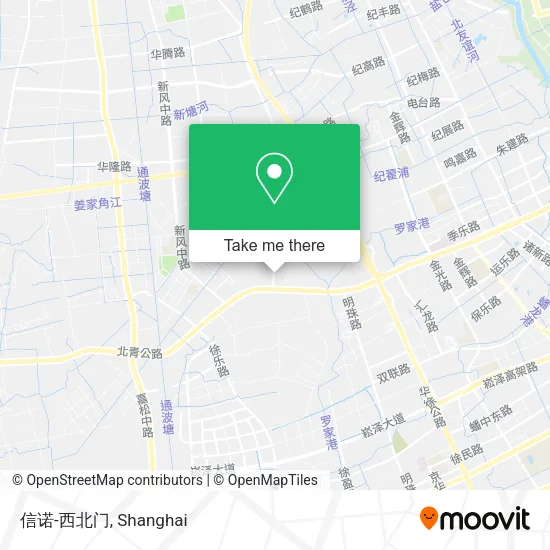 信诺-西北门 map