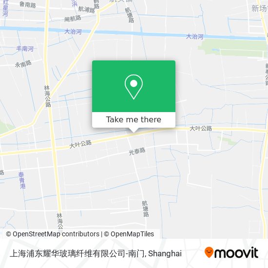 上海浦东耀华玻璃纤维有限公司-南门 map