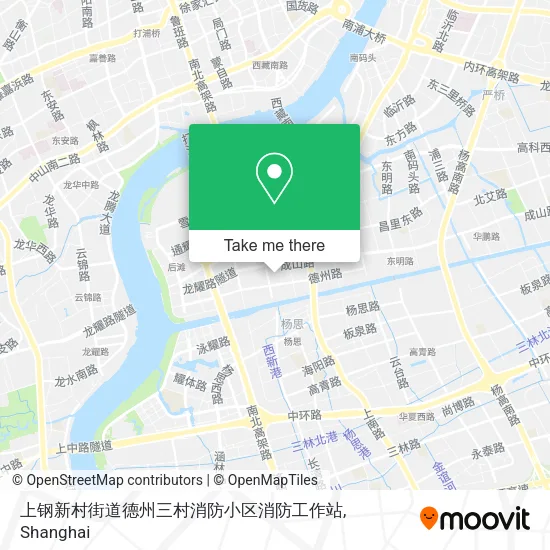 上钢新村街道德州三村消防小区消防工作站 map