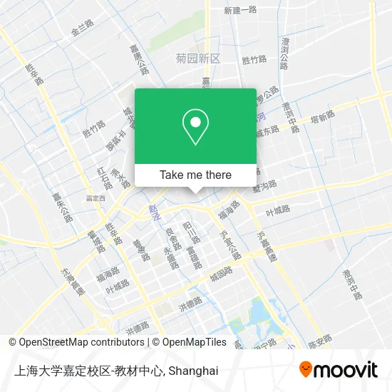 上海大学嘉定校区-教材中心 map