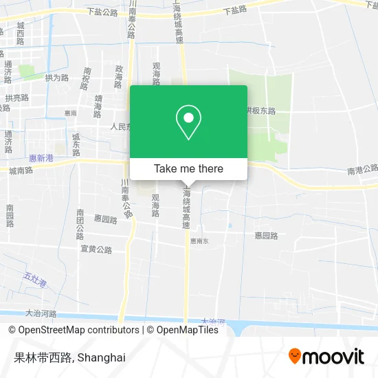 果林带西路 map