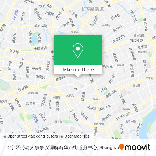 长宁区劳动人事争议调解新华路街道分中心 map