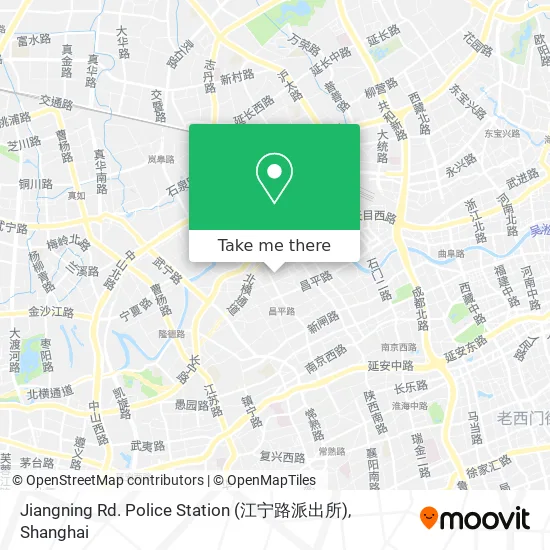 Jiangning Rd. Police Station (江宁路派出所) map