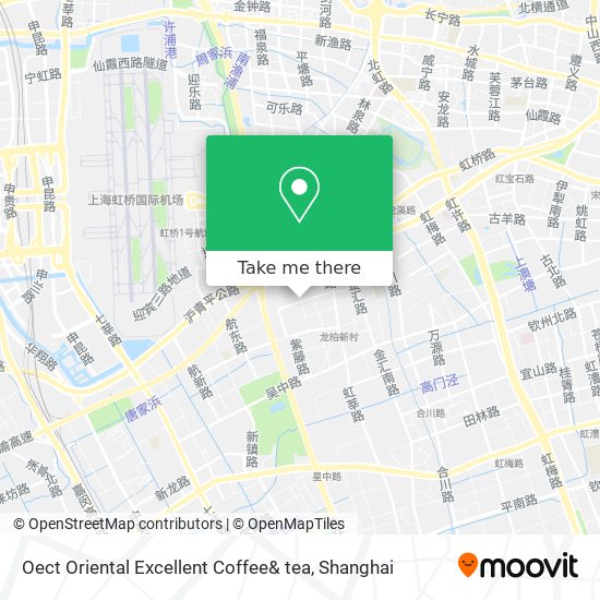 Oect Oriental Excellent Coffee& tea map