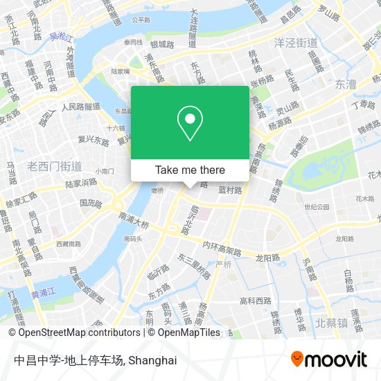 中昌中学-地上停车场 map