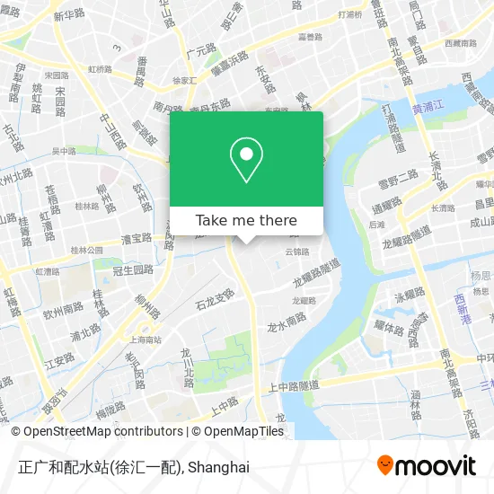 正广和配水站(徐汇一配) map