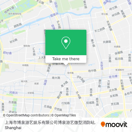 上海市博泉游艺娱乐有限公司博泉游艺微型消防站 map