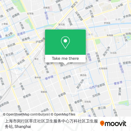 上海市闵行区莘庄社区卫生服务中心万科社区卫生服务站 map