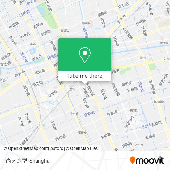 尚艺造型 map