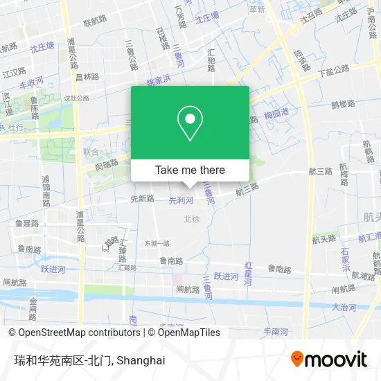 瑞和华苑南区-北门 map