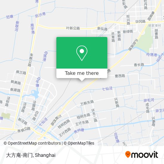 大方庵-南门 map