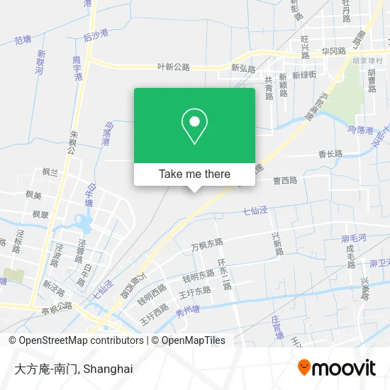 大方庵-南门 map