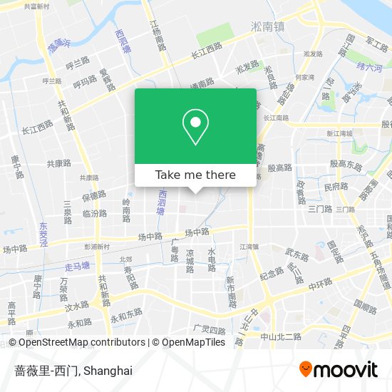 蔷薇里-西门 map