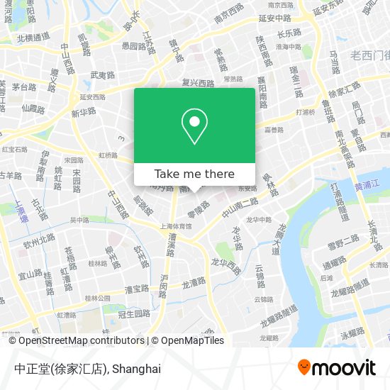 中正堂(徐家汇店) map