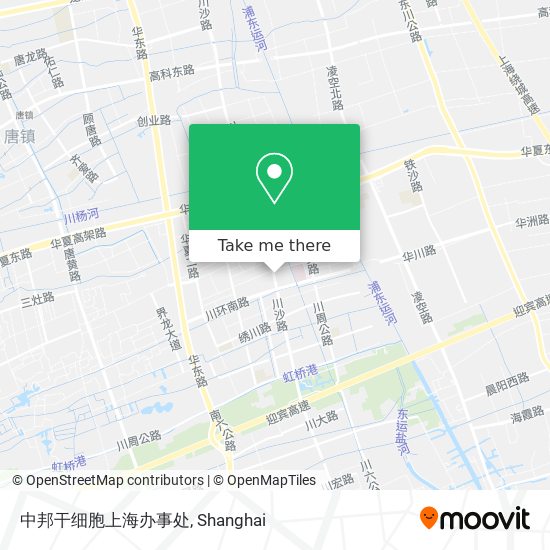 中邦干细胞上海办事处 map