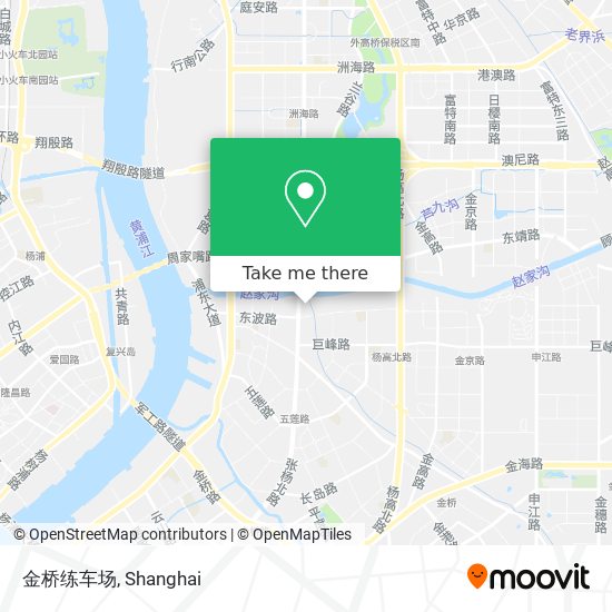 金桥练车场 map