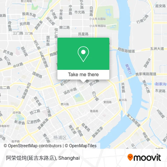 阿荣馄饨(延吉东路店) map