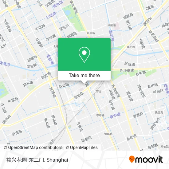 裕兴花园-东二门 map