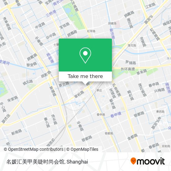 名媛汇美甲美睫时尚会馆 map