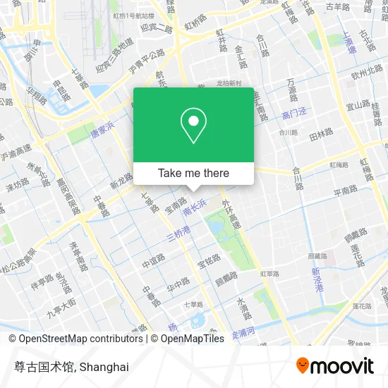 尊古国术馆 map